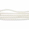 Vintage 18K Yellow Gold Pearl, Diamonds Bracelet