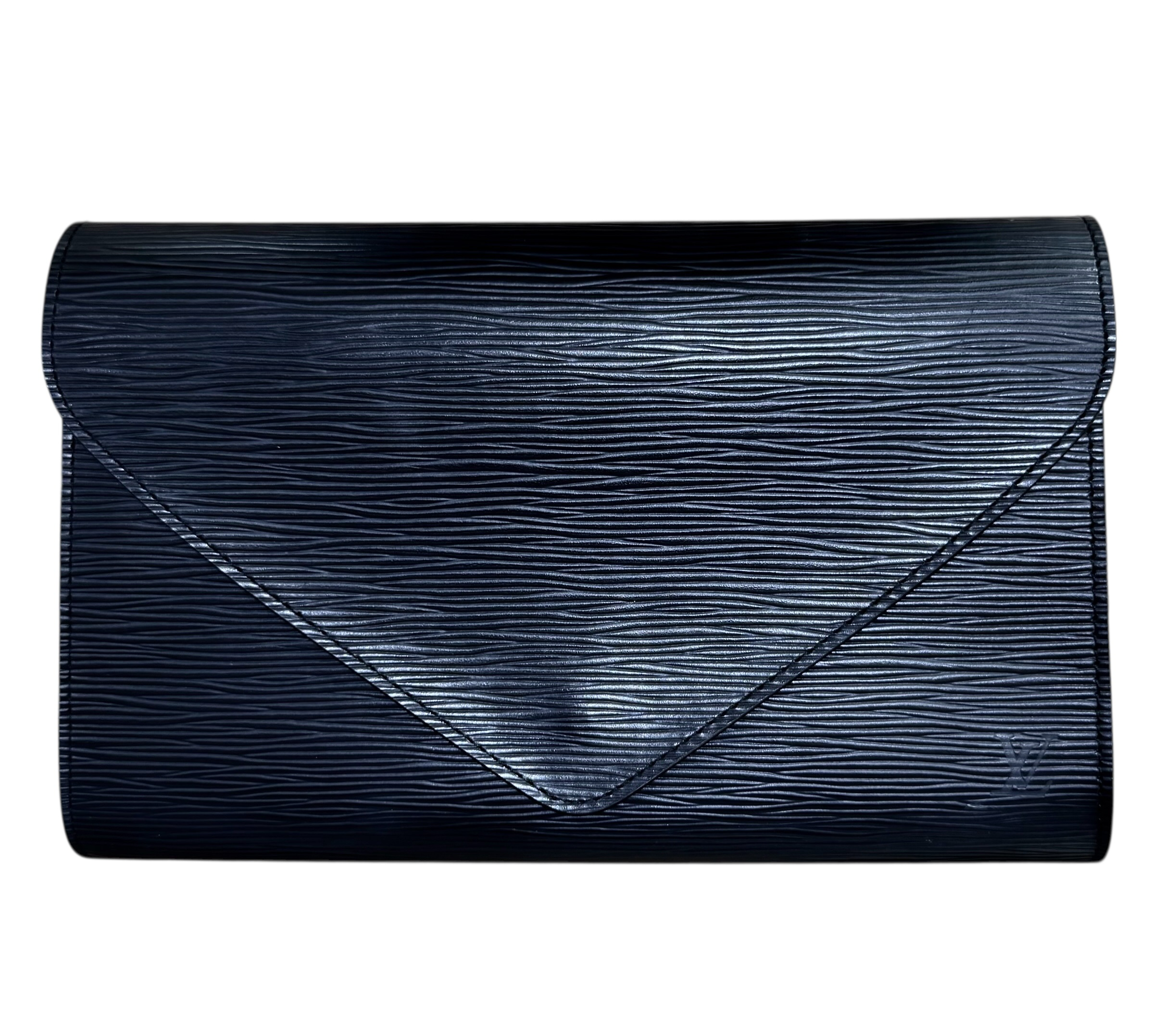 LOUIS VUITTON PRE-OWNED Epi Leather Clutch – Black