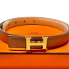 HERMÈS Leather Belt