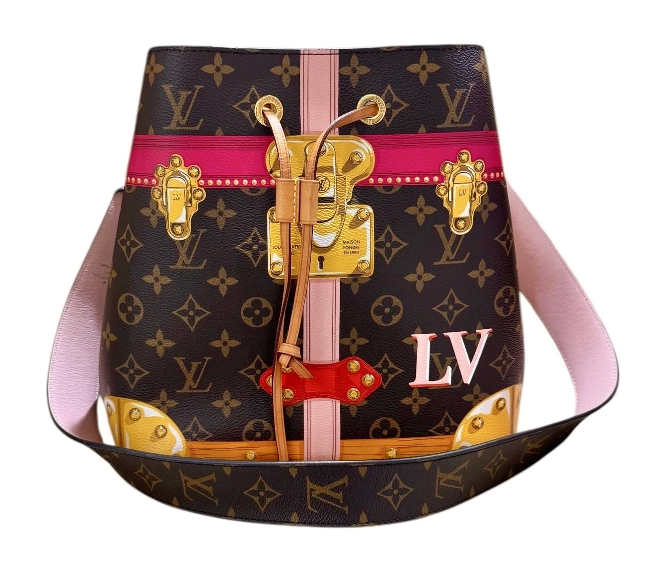 LOUIS VUITTON PRE-OWNED NeoNoe Summer Trunks Limited Edition Monogram Canvas Bag