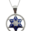 Modern Gold Diamonds Pendant Necklace