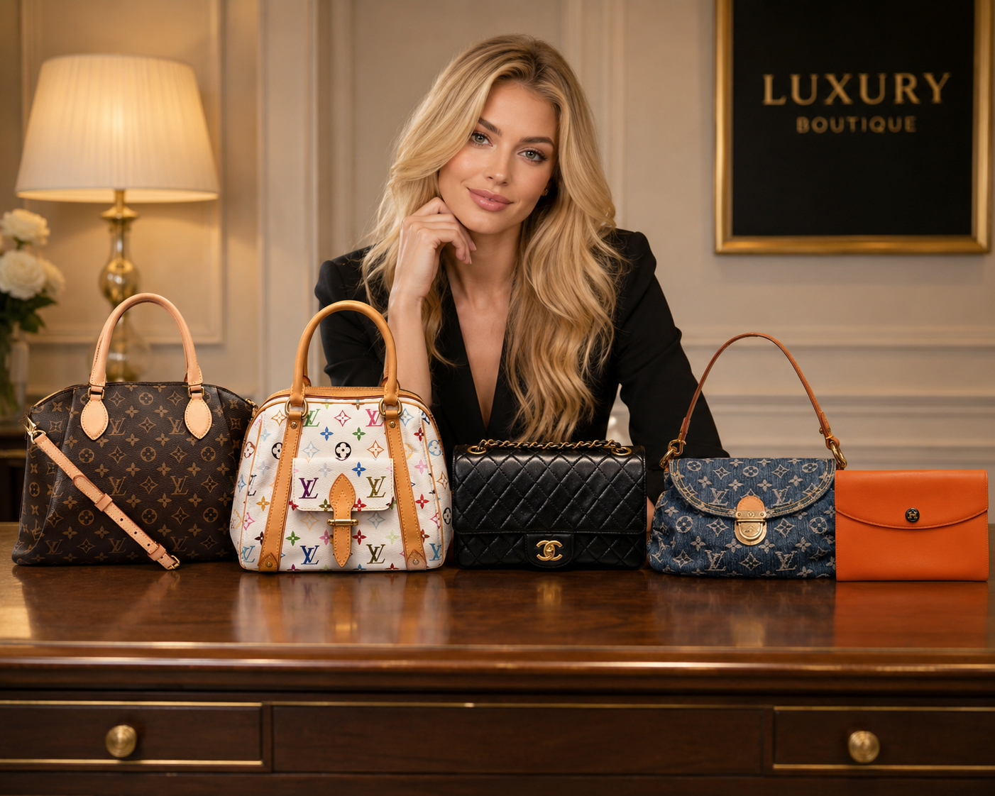 Designer Bags & Accessories